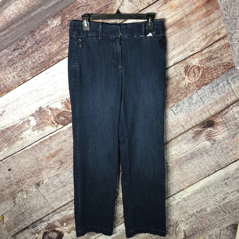 TALBOTS DARK BLUE JEANS SZ 4 NWT TCC Trendy Skinny Fit Jeans