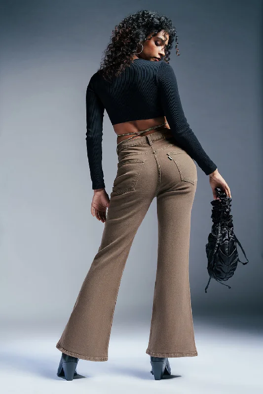 Dusty Trail Bootcut Jeans Fashionable Jeggings Style Jeans