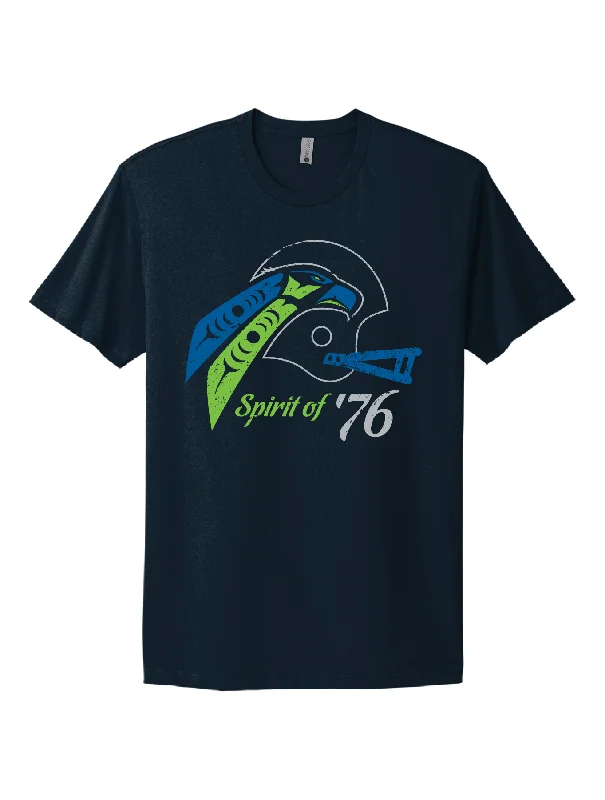 Hawks Spirit of '76 · T-Shirt-- Satin Blend Silk Blend Wool Blend