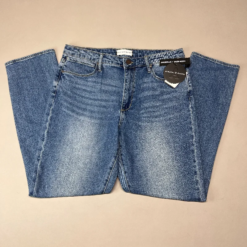 ARTICLES OF SOCIETY OMAO High Rise Denim Jeans Women's Sz 30 Blue 4009TQ3-716 (New) Fashionable Relaxed Fit Denim ARTICLES OF SOCIETY OMAO High Rise Denim Jeans Women's Sz 30 Blue 4009TQ3-716 (New) Fashionable Relaxed Fit Denim