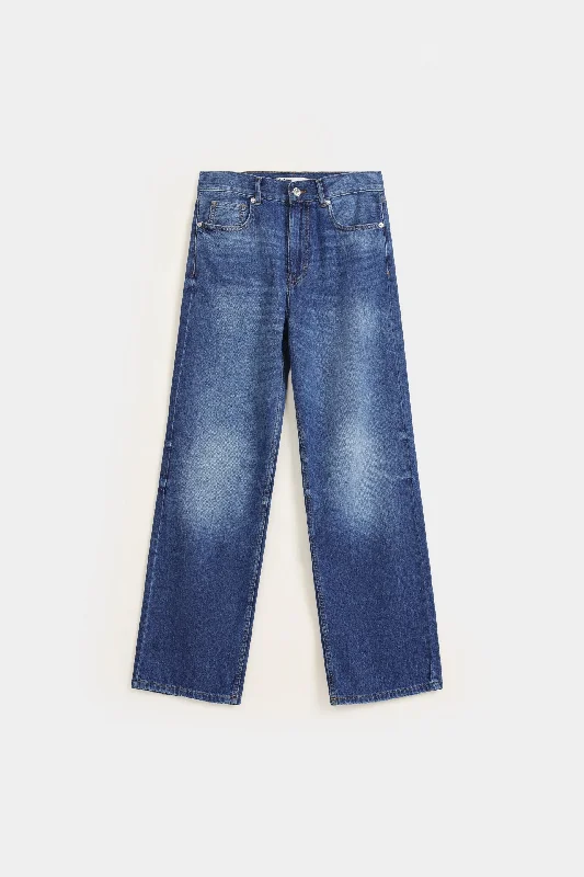 Relaxed Fit Jeans Stylish Plus Size Denim Jeans