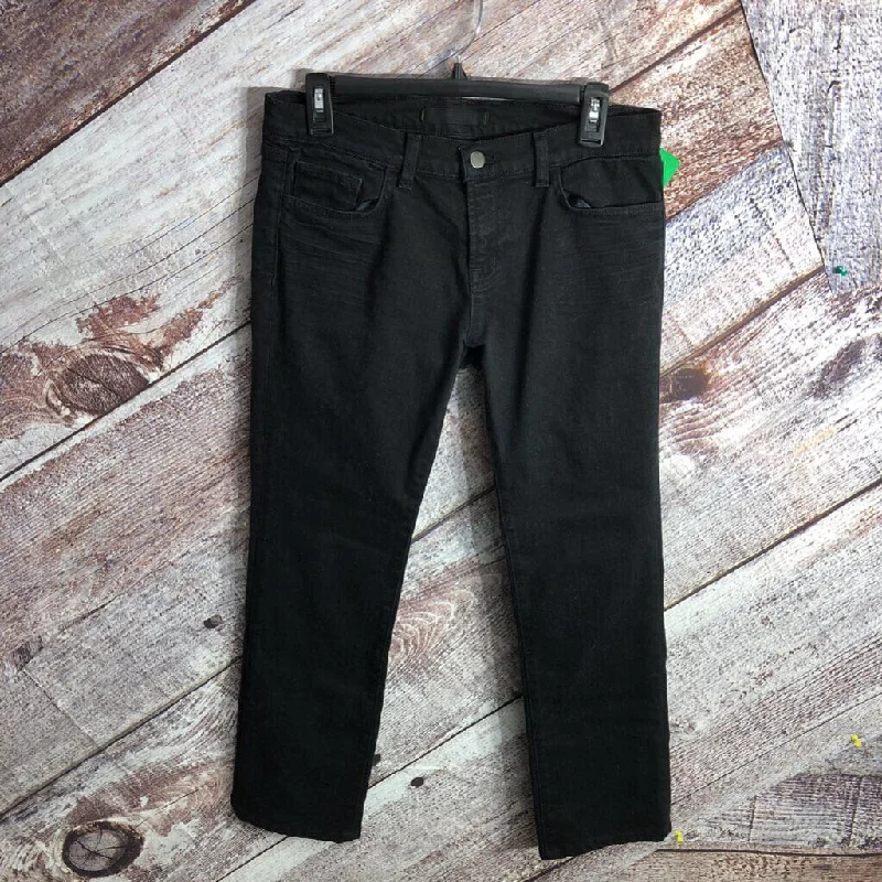 J BRAND BLACK FLARE JEANS SZ 6 TCC Fashionable Bootcut Jeans