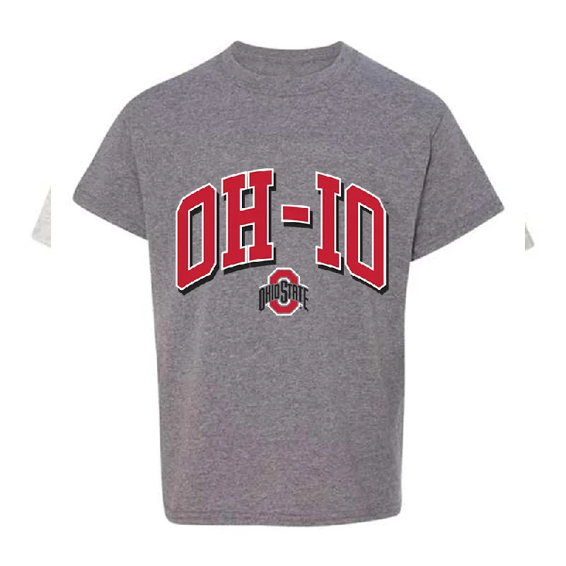 Ohio State - NCAA Women's Swimming & Diving : Reese Dehen - Youth T-Shirt -- Basic T-Shirt Crew Neck Short Sleeve Ohio State - NCAA Women's Swimming & Diving : Reese Dehen - Youth T-Shirt -- Basic T-Shirt Crew Neck Short Sleeve