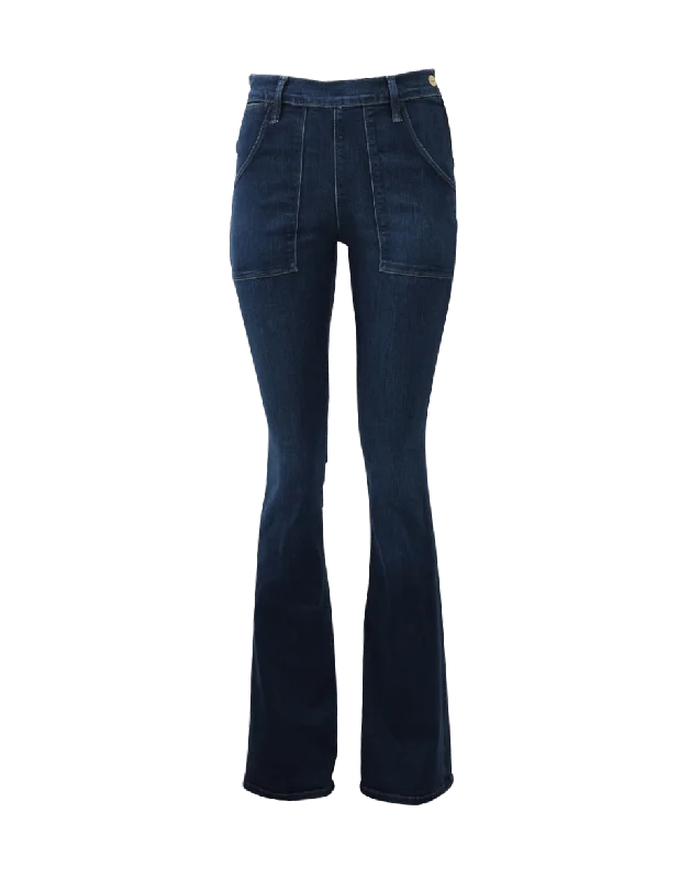 Francoise Flare Jean Stylish Plus Size Denim Jeans