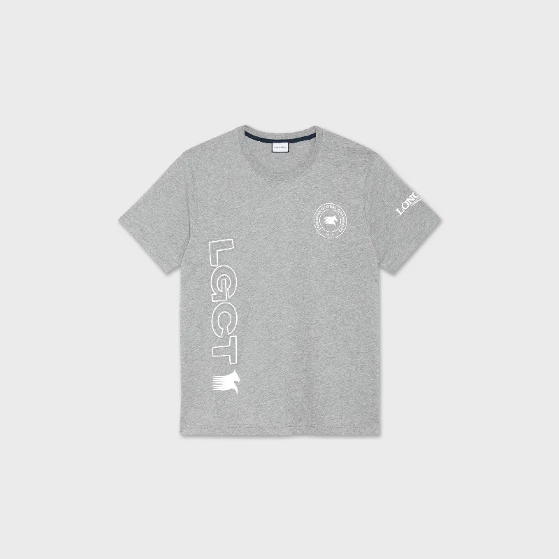 LGCT Essentials #2 Unisex T-Shirt - Grey-- Silk Blend Satin Velvet