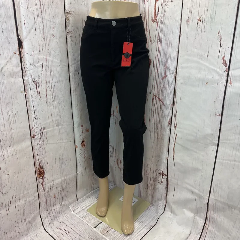 LOVE BLACK OLIVIA ANKLE JEAN SIZE 14 NWT TC3 Comfortable Distressed Straight-Leg Jeans