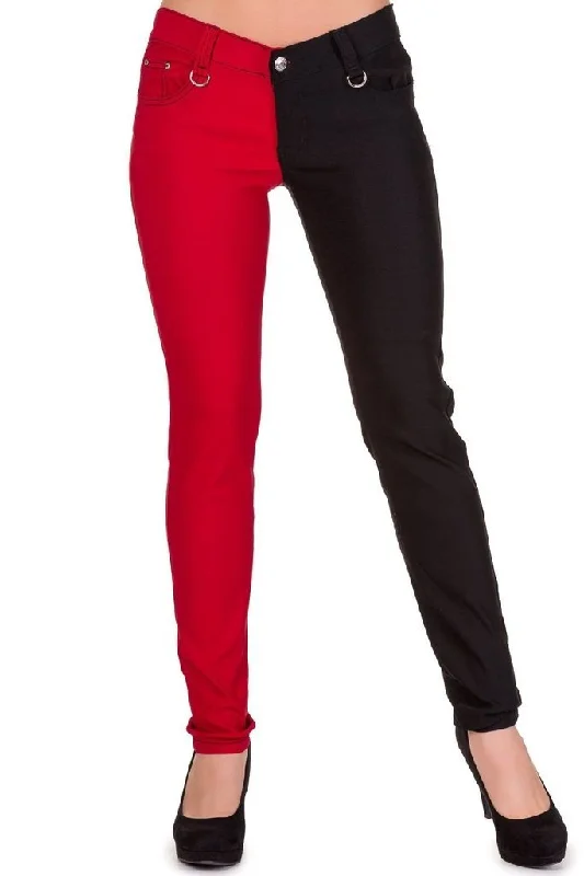 Night After Night Jeans Trendy Wide-Legged High-Waist Jeans