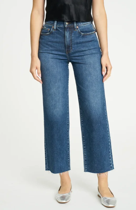 Daze  Pleaser Jean Comfortable Faded High-Rise Jeans