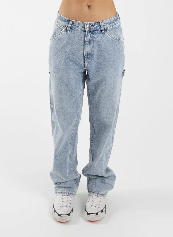 Ronny Jean Trendy Button-Up High-Waist Jeans