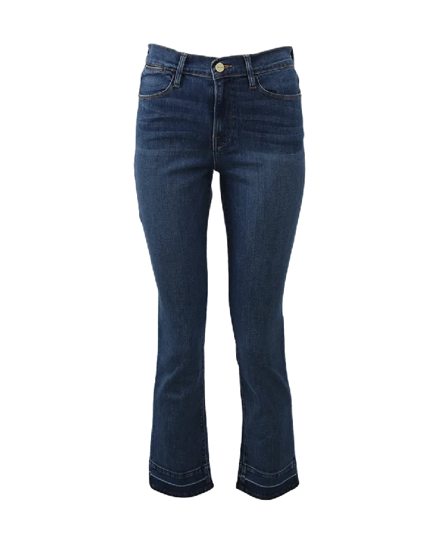 Le High Straight Jean Elegant Wide-Leg Jeans