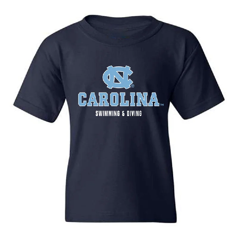 UNC - NCAA Women's Swimming & Diving : Skyler Smith - Classic Shersey Youth T-Shirt-- Spandex Blend Rayon Blend Denim Blend UNC - NCAA Women's Swimming & Diving : Skyler Smith - Classic Shersey Youth T-Shirt-- Spandex Blend Rayon Blend Denim Blend
