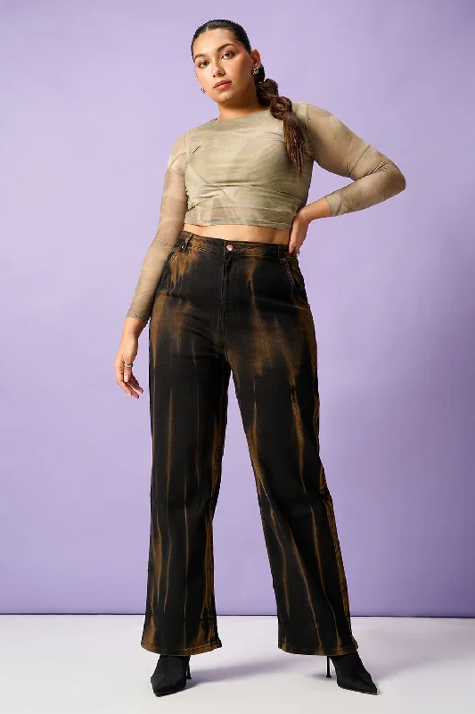 Wild Brew Curve Straight Fit Jeans Cozy Relaxed Fit Jeans