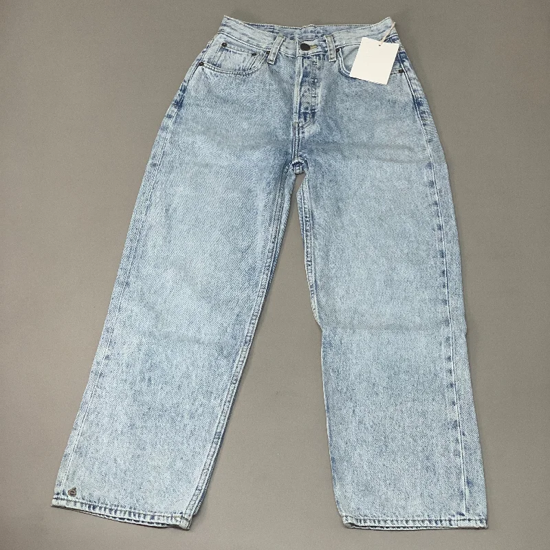ETICA Tyler Vintage Straight Crop Jeans Pebble Beach Size 24 EW182114A Casual Light Wash Jeans ETICA Tyler Vintage Straight Crop Jeans Pebble Beach Size 24 EW182114A Casual Light Wash Jeans