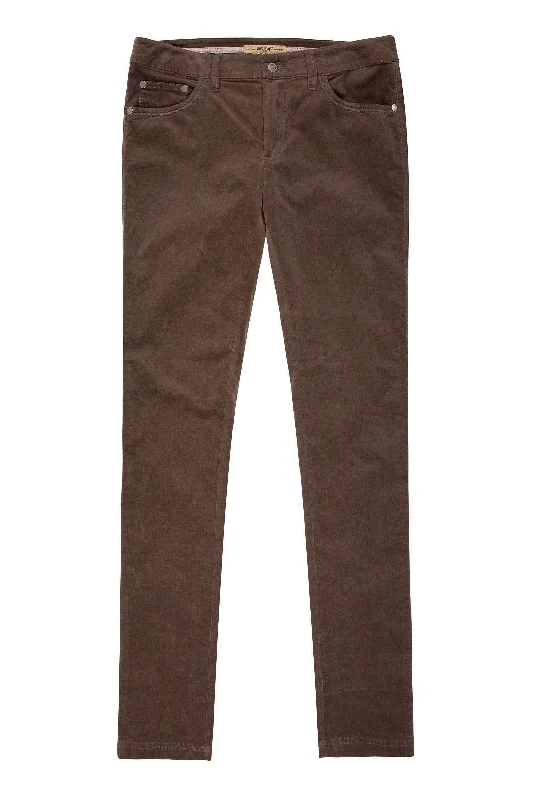 Honeysuckle Jeans - Mocha Stylish High-Waist Skinny Denim