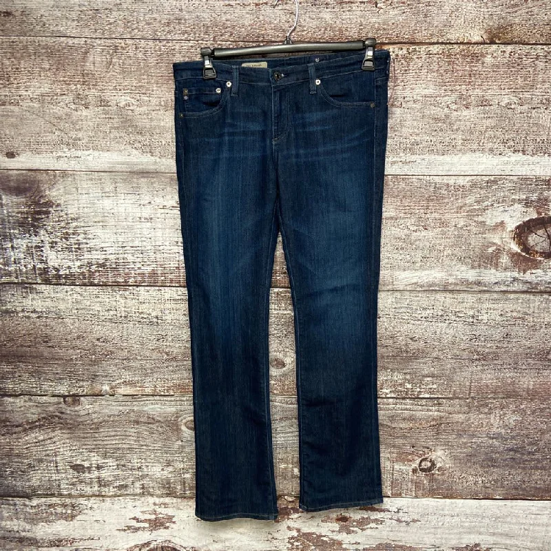 ADRIANO GOLDSCHMIED DARK BLUE FADE JEANS SIZE 30/12 TCC Classic Black Denim Jeans