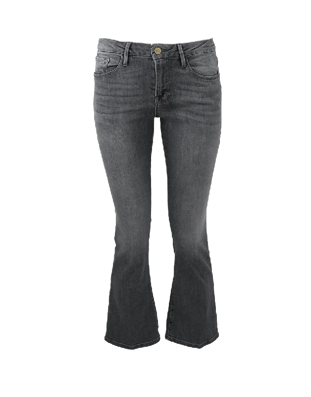 Le Cropped Jean Comfortable Folded Hem Jeans