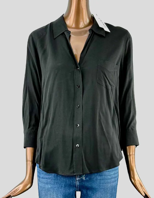 L’AGENCE Button Down Shirt w/ Tags - Medium-- Iron Safe Non-Iron Wrinkle Free