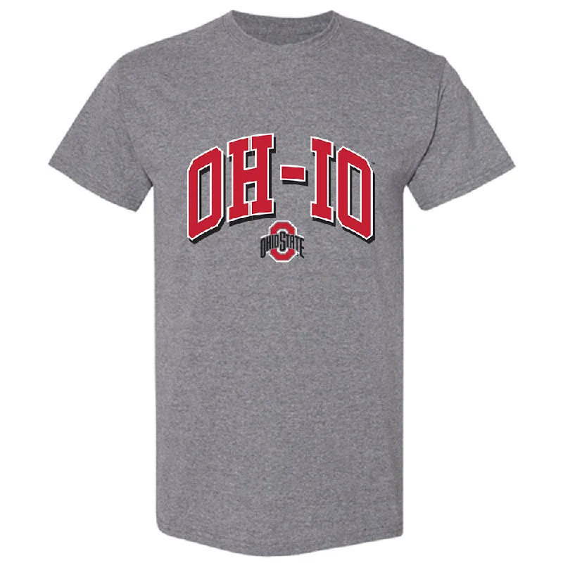 Ohio State - NCAA Women's Swimming & Diving : Reese Dehen - T-Shirt-- Lace Blend Ribbed Blend Corduroy Blend Ohio State - NCAA Women's Swimming & Diving : Reese Dehen - T-Shirt-- Lace Blend Ribbed Blend Corduroy Blend