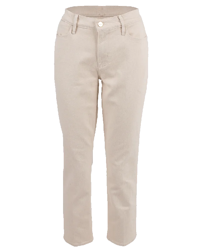 Le High Straight Leg Jean Stylish Slim Fit Denim