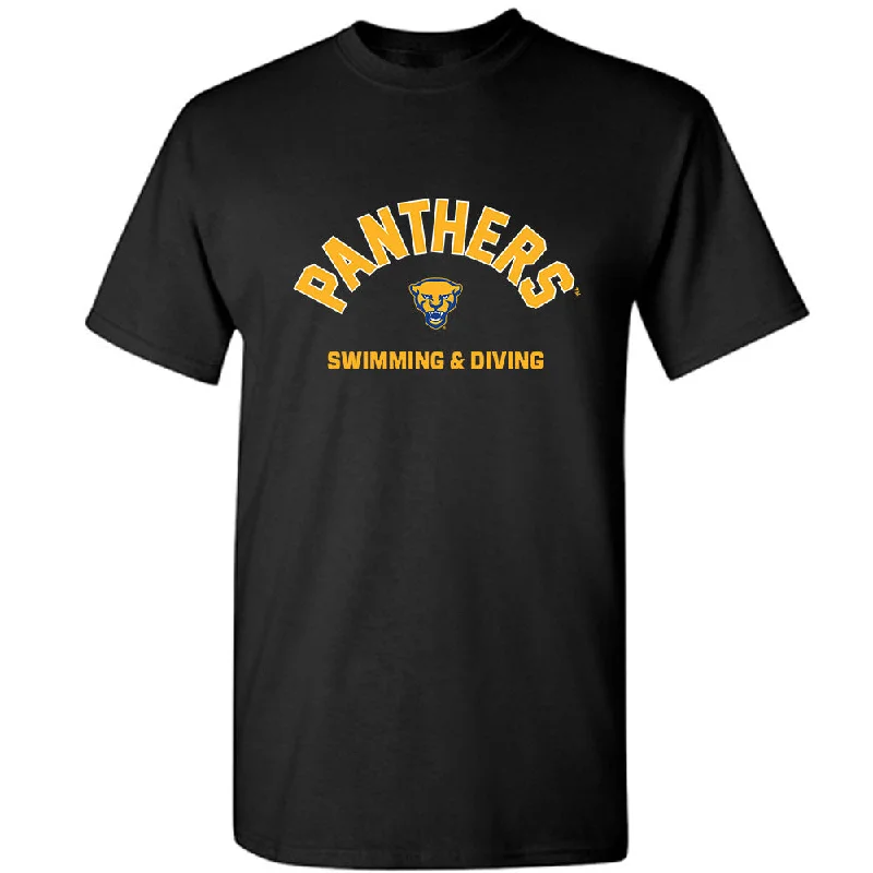 Pittsburgh - NCAA Women's Swimming & Diving : Olivia Yoo - T-Shirt-- Print Jacquard Patchwork Pittsburgh - NCAA Women's Swimming & Diving : Olivia Yoo - T-Shirt-- Print Jacquard Patchwork