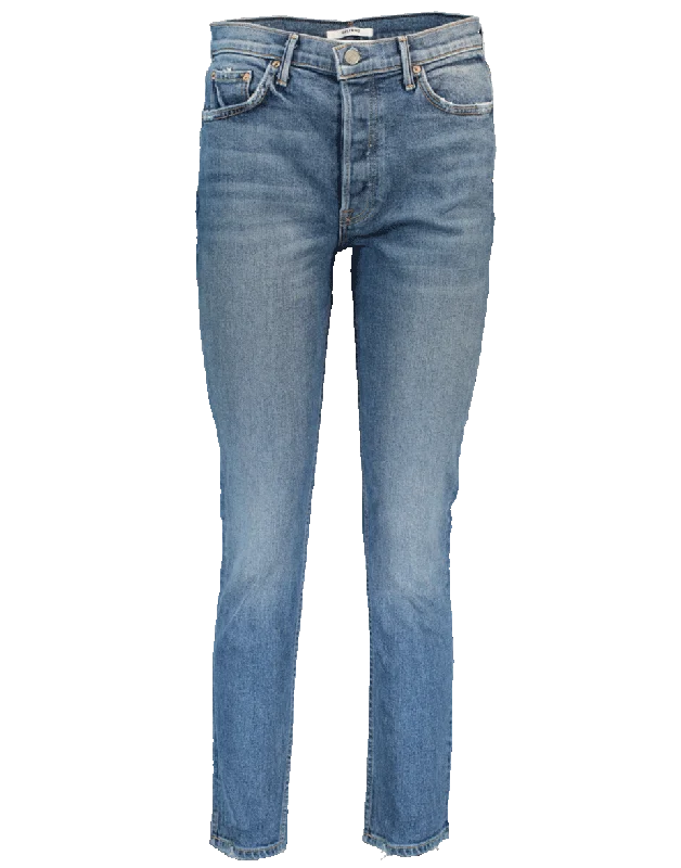 Karolina Groovy Jean Fashionable White Denim Jeans