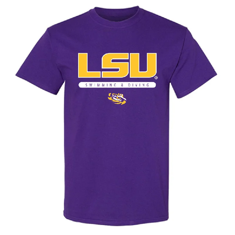 LSU - NCAA Women's Swimming & Diving : Maggie Buckley - Classic Shersey T-Shirt-- Anti-Pilling Machine Wash Handmade LSU - NCAA Women's Swimming & Diving : Maggie Buckley - Classic Shersey T-Shirt-- Anti-Pilling Machine Wash Handmade