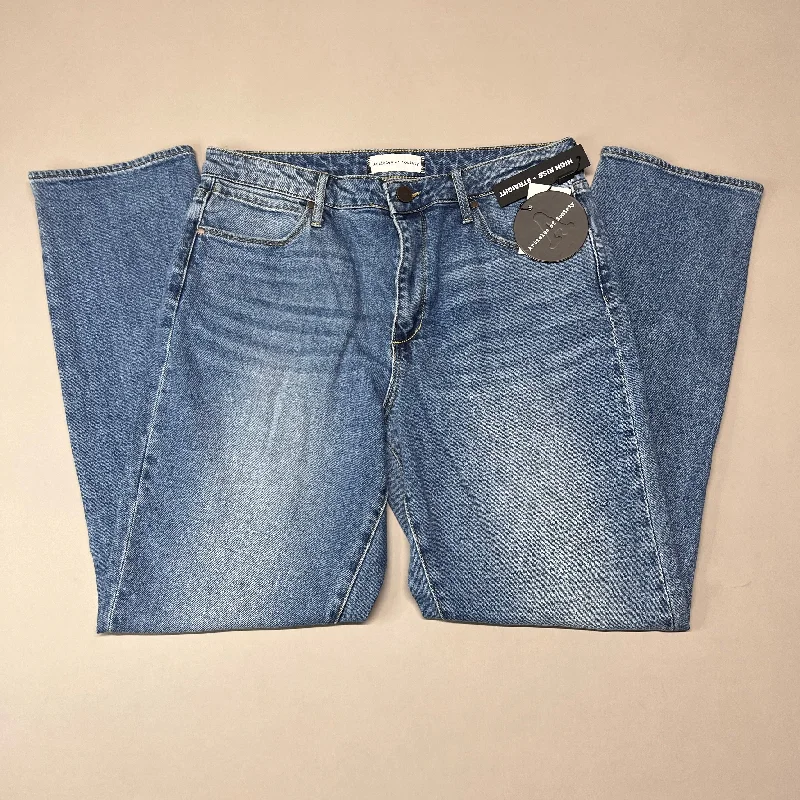 ARTICLES OF SOCIETY OMAO High Rise Denim Jeans Women's Sz 29 Blue 4009TQ3-716 (New) Classic Button Fly Jeans