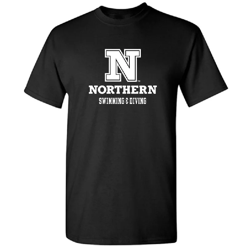 NSU - NCAA Women's Swimming & Diving : Jacie-Aspen Flockhart - T-Shirt-- Denim Fabric Leather Fabric Suede Fabric NSU - NCAA Women's Swimming & Diving : Jacie-Aspen Flockhart - T-Shirt-- Denim Fabric Leather Fabric Suede Fabric