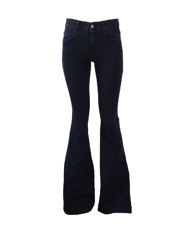 Flare Leg Jean Casual Light Wash Jeans