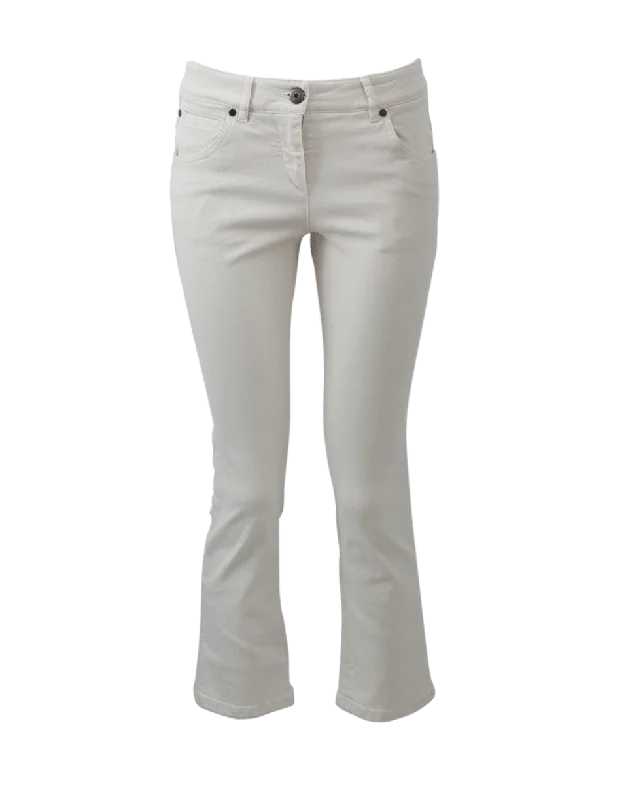Kick Flare Jean Trendy Vintage Denim Jeans