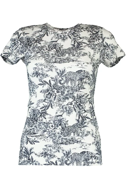 Ressi Short Sleeve T Shirt-- Seamless Knitted Crochet