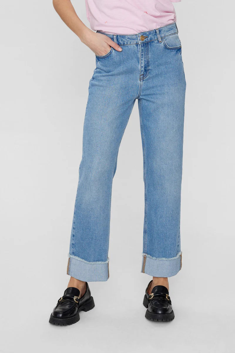 Nutoronto Jeans Trendy Paperbag Waist Jeans