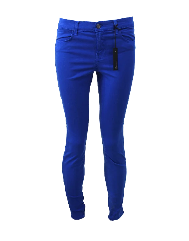 Mid-Rise Ankle Length Jean Stylish Bootcut Denim Jeans