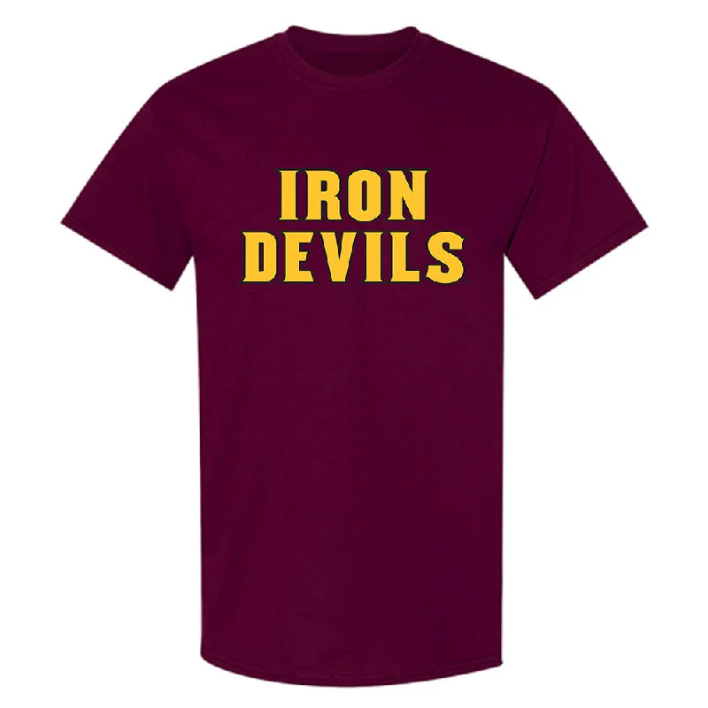 Arizona State - NCAA Women's Swimming & Diving : Erin Milligan - Replica Shersey T-Shirt-- Chenille Brocade Lace Arizona State - NCAA Women's Swimming & Diving : Erin Milligan - Replica Shersey T-Shirt-- Chenille Brocade Lace