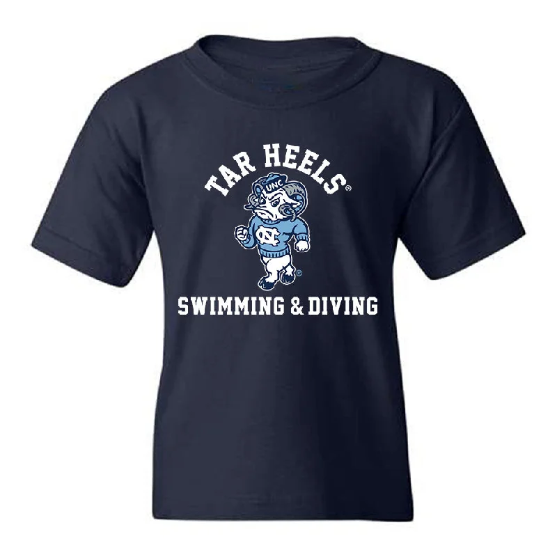 UNC - NCAA Women's Swimming & Diving : Skyler Smith - Classic Shersey Youth T-Shirt-- Chenille Blend Fleece Blend Nylon Blend UNC - NCAA Women's Swimming & Diving : Skyler Smith - Classic Shersey Youth T-Shirt-- Chenille Blend Fleece Blend Nylon Blend