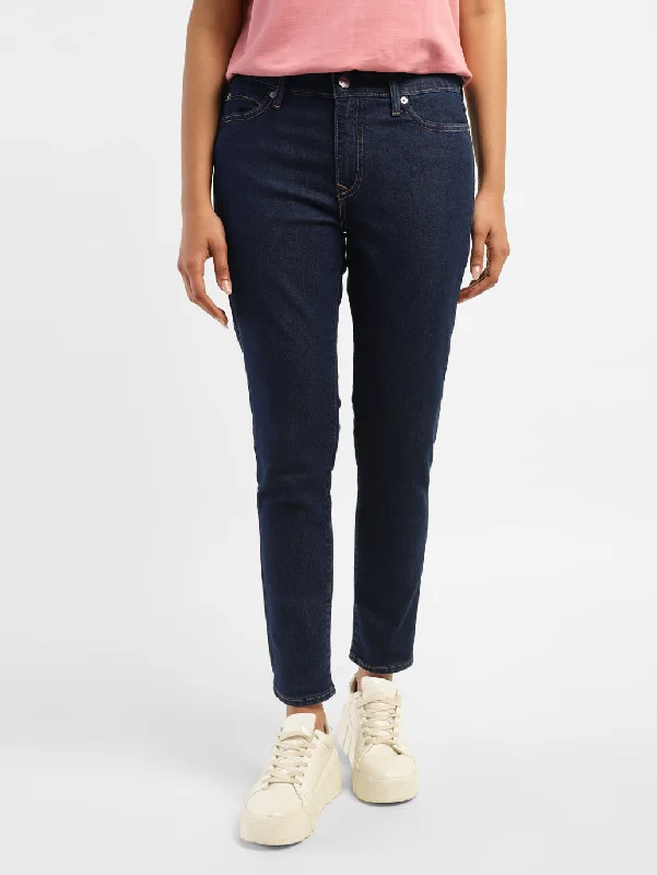 Women's Mid Rise 711 Skinny Fit Jeans Trendy Bootcut High-Waisted Jeans