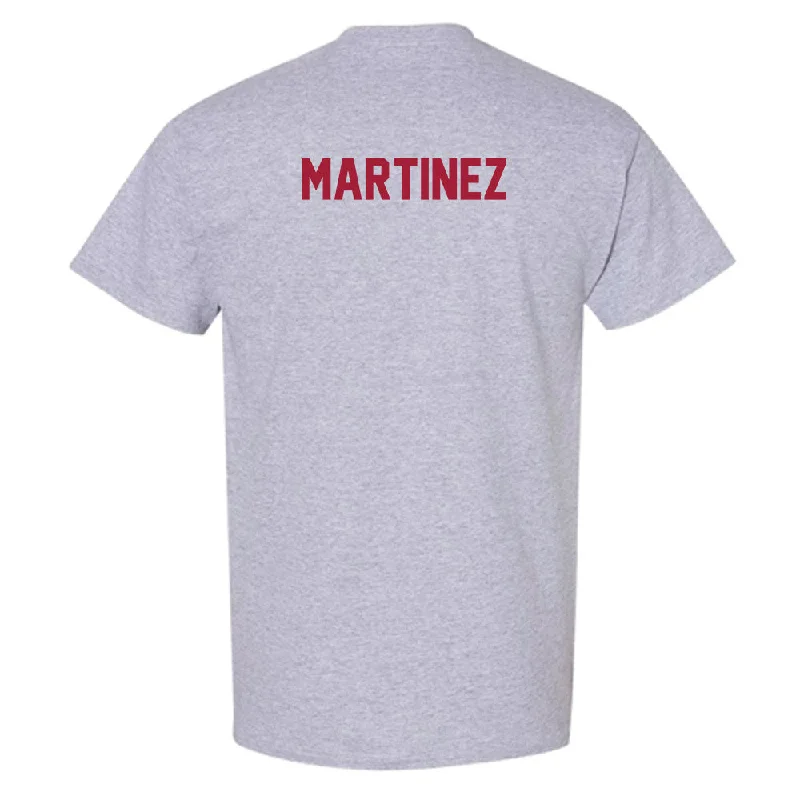 Arkansas - NCAA Women's Swimming & Diving : Malea Martinez - T-Shirt-- Zippered Front Buttoned Front Snap Front Arkansas - NCAA Women's Swimming & Diving : Malea Martinez - T-Shirt-- Zippered Front Buttoned Front Snap Front