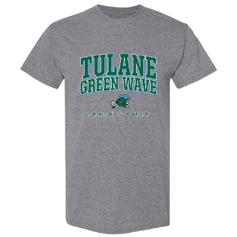 Tulane - NCAA Women's Track & Field : Elena Liano Rengel - Classic Shersey T-Shirt-- Mesh Fabric Canvas Fabric Denim Fabric