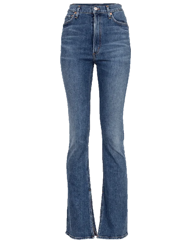 Georgia High Rise Bootcut Jean Trendy Plus Size Jeans