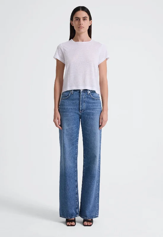 Citizens Of Humanity Annina Jean - Starsign Medium Indigo Casual Distressed Denim Jeans Citizens Of Humanity Annina Jean - Starsign Medium Indigo Casual Distressed Denim Jeans