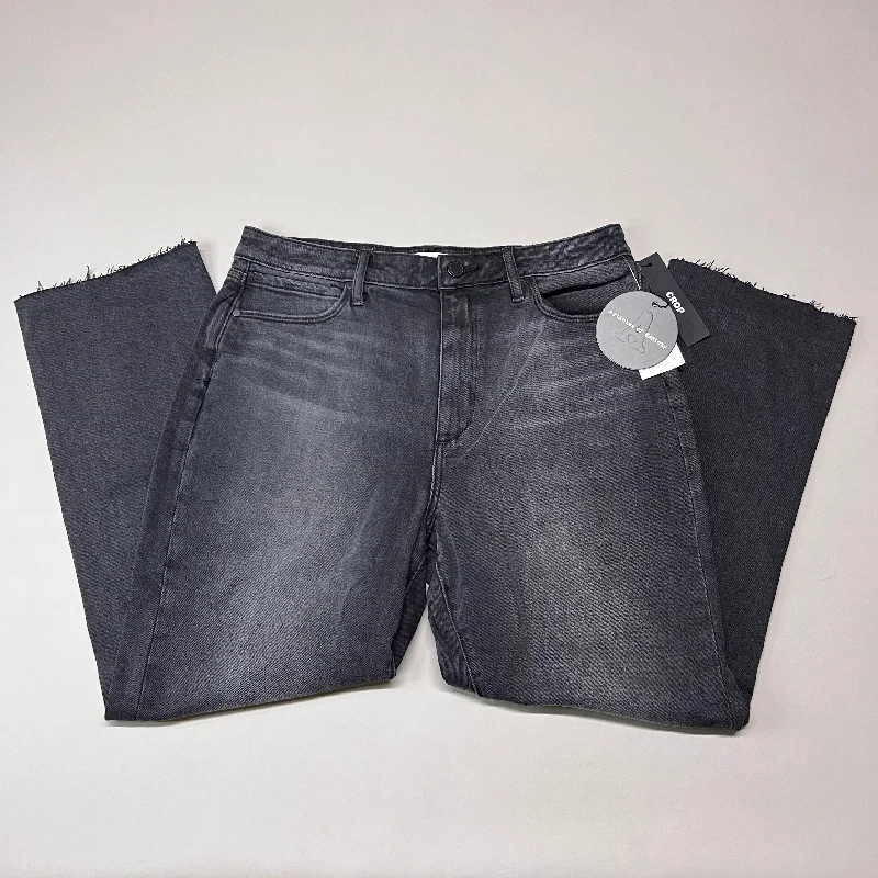 ARTICLES OF SOCIETY Kate Eleele Raw Hem Cropped Jeans Women's Sz 29 Black 4810TQB-720 (New) Casual Skinny Fit Jeans ARTICLES OF SOCIETY Kate Eleele Raw Hem Cropped Jeans Women's Sz 29 Black 4810TQB-720 (New) Casual Skinny Fit Jeans