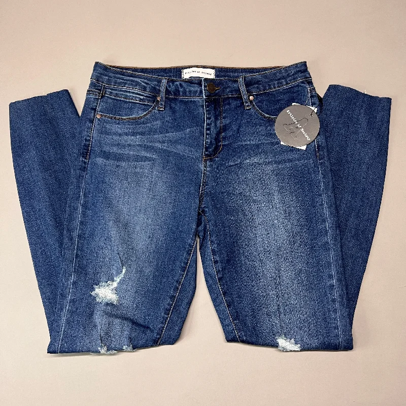 ARTICLES OF SOCIETY Hilo Ripped Denim Jeans Women's Sz 29 Blue 5350PLV-706 (New) Elegant Tapered Leg Denim ARTICLES OF SOCIETY Hilo Ripped Denim Jeans Women's Sz 29 Blue 5350PLV-706 (New) Elegant Tapered Leg Denim