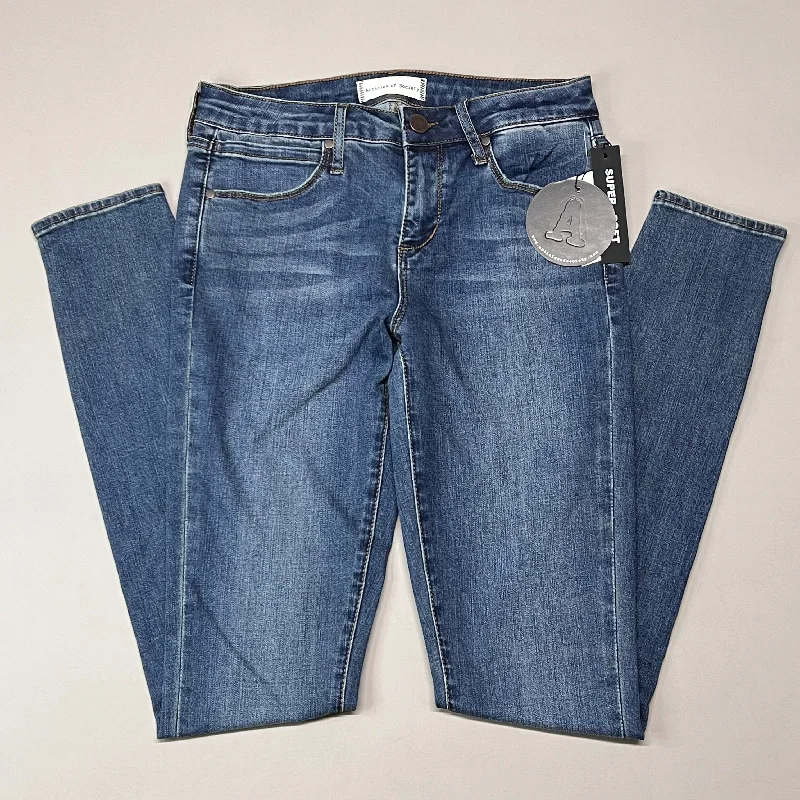 ARTICLES OF SOCIETY Aiea Denim Jeans Women's Sz 26 Blue 5352PLV-701 (New) Elegant Raw Hem Jeans