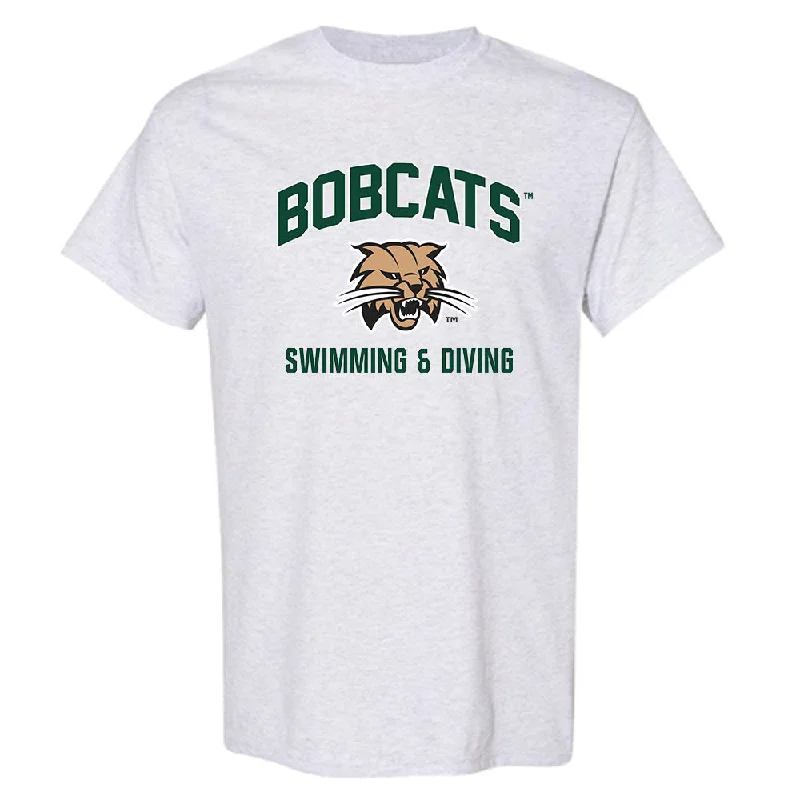 Ohio - NCAA Women's Swimming & Diving : Julia Strine - Sports Shersey T-Shirt-- Print Jacquard Patchwork Ohio - NCAA Women's Swimming & Diving : Julia Strine - Sports Shersey T-Shirt-- Print Jacquard Patchwork
