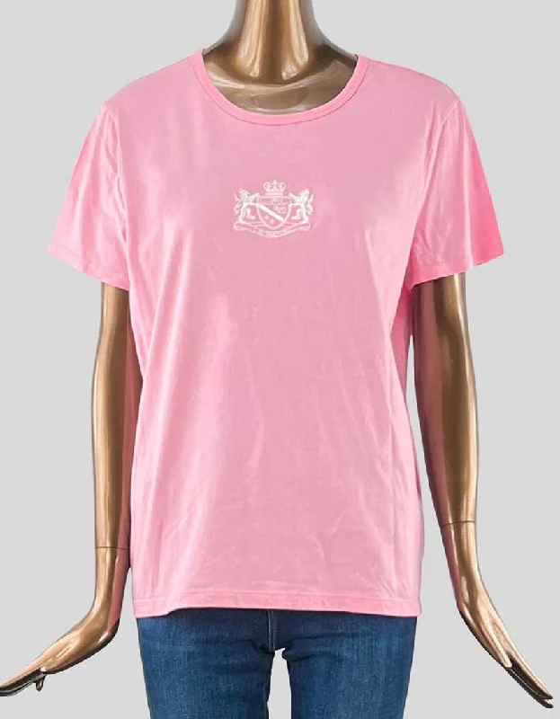 Lauren Ralph Lauren Women's Graphic T-Shirt - X-Large-- Mesh Blend Leather Blend Suede Blend Lauren Ralph Lauren Women's Graphic T-Shirt - X-Large-- Mesh Blend Leather Blend Suede Blend