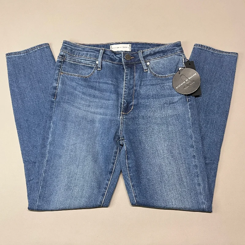 ARTICLES OF SOCIETY Pearl City Denim Jeans Women's Sz 27 Blue 4018PLV-712 (New) Chic Cropped Jeans ARTICLES OF SOCIETY Pearl City Denim Jeans Women's Sz 27 Blue 4018PLV-712 (New) Chic Cropped Jeans
