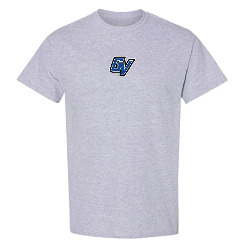 Grand Valley - NCAA Women's Swimming & Diving : Linda Frick - T-Shirt-- Sequined Glittery Shiny Grand Valley - NCAA Women's Swimming & Diving : Linda Frick - T-Shirt-- Sequined Glittery Shiny