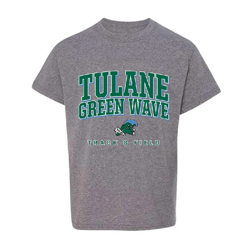 Tulane - NCAA Women's Track & Field : Elena Liano Rengel - Classic Shersey Youth T-Shirt-- Jersey Fabric Tulle Fabric Batik Fabric