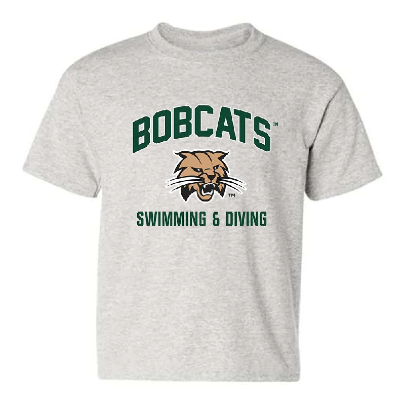 Ohio - NCAA Women's Swimming & Diving : Gabrielle McKee - Sports Shersey Youth T-Shirt-- Cotton Fabric Linen Fabric Terry Fabric Ohio - NCAA Women's Swimming & Diving : Gabrielle McKee - Sports Shersey Youth T-Shirt-- Cotton Fabric Linen Fabric Terry Fabric