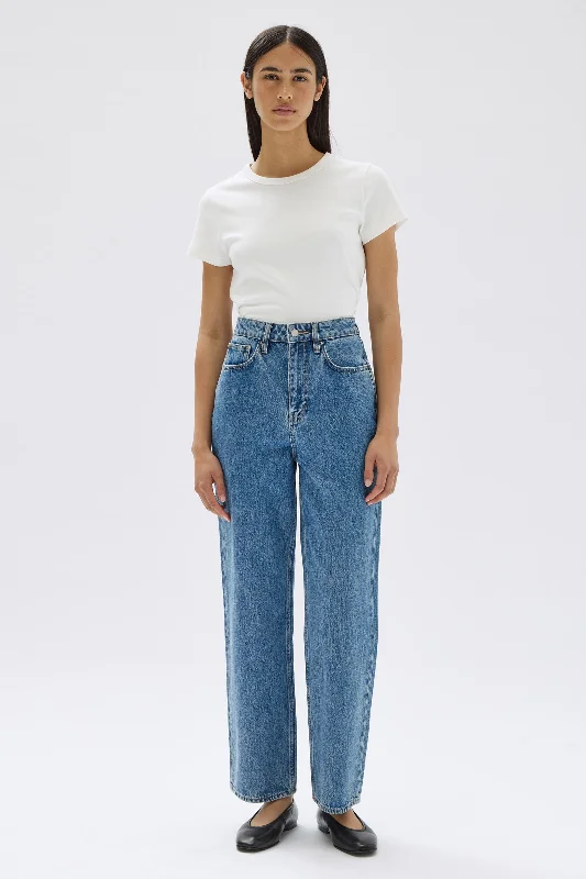 Vintage Straight Jean Stylish Cargo Style Jeans